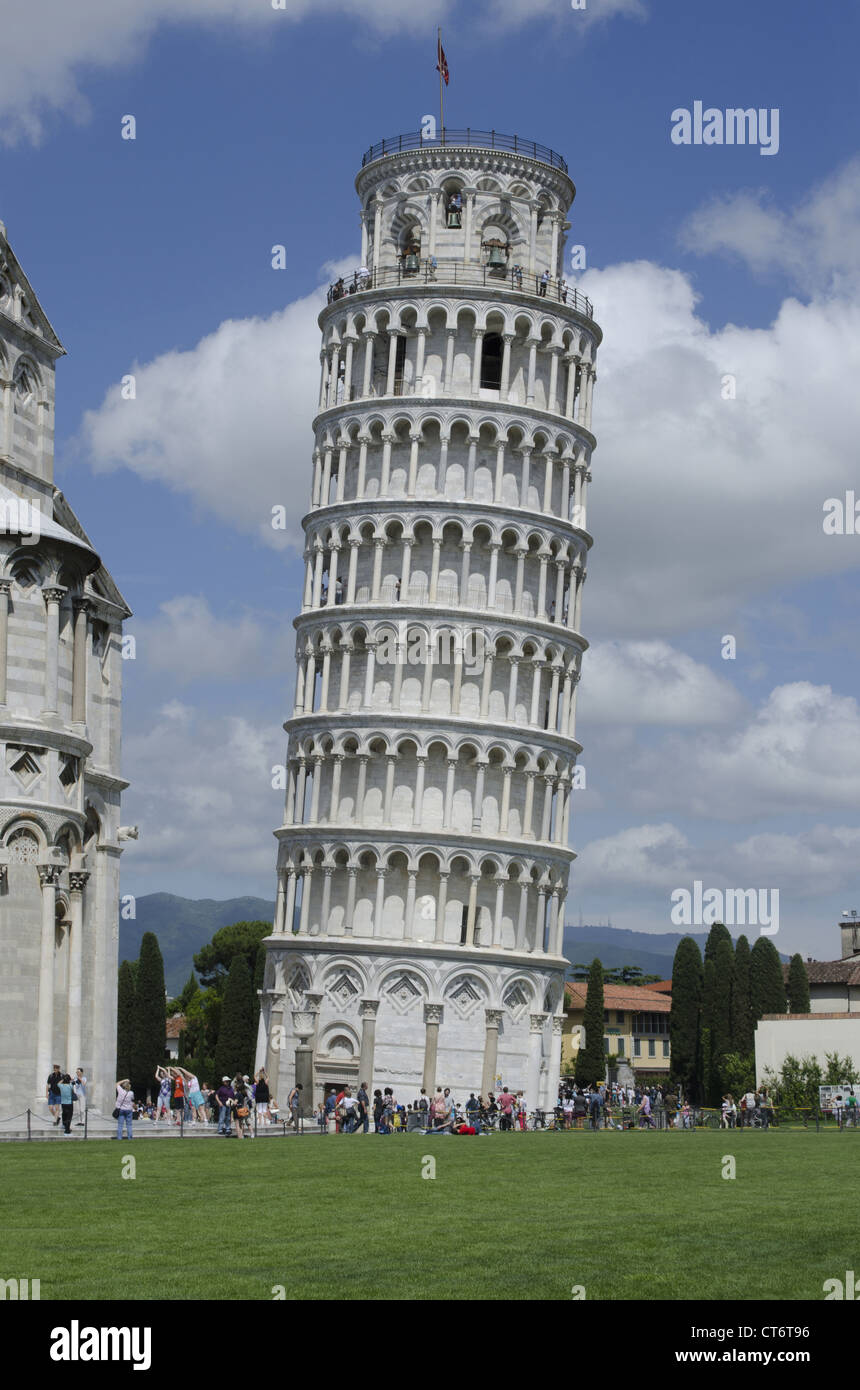 Leaning Tower of Pisa, Pisa, Italy Stock Photo