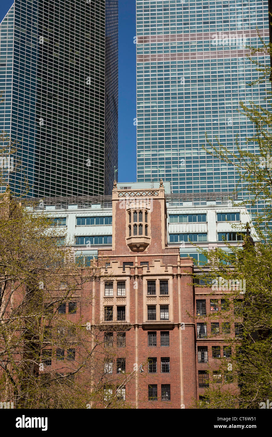 Tudor City, East Side, Manhattan, NYC Stock Photo