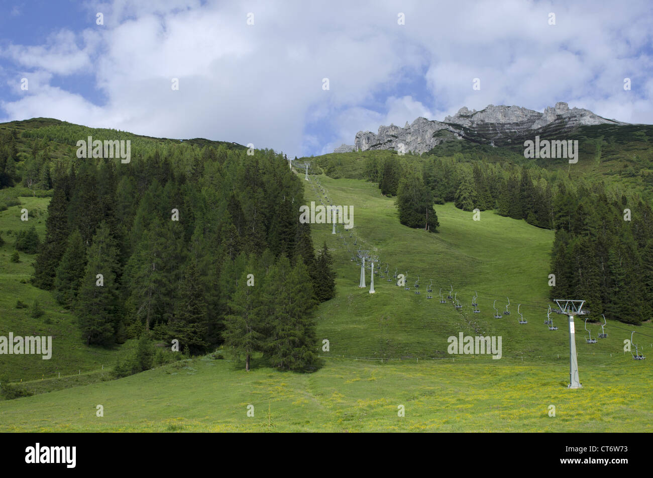 Landscape, Innsbruck, Austria Stock Photo
