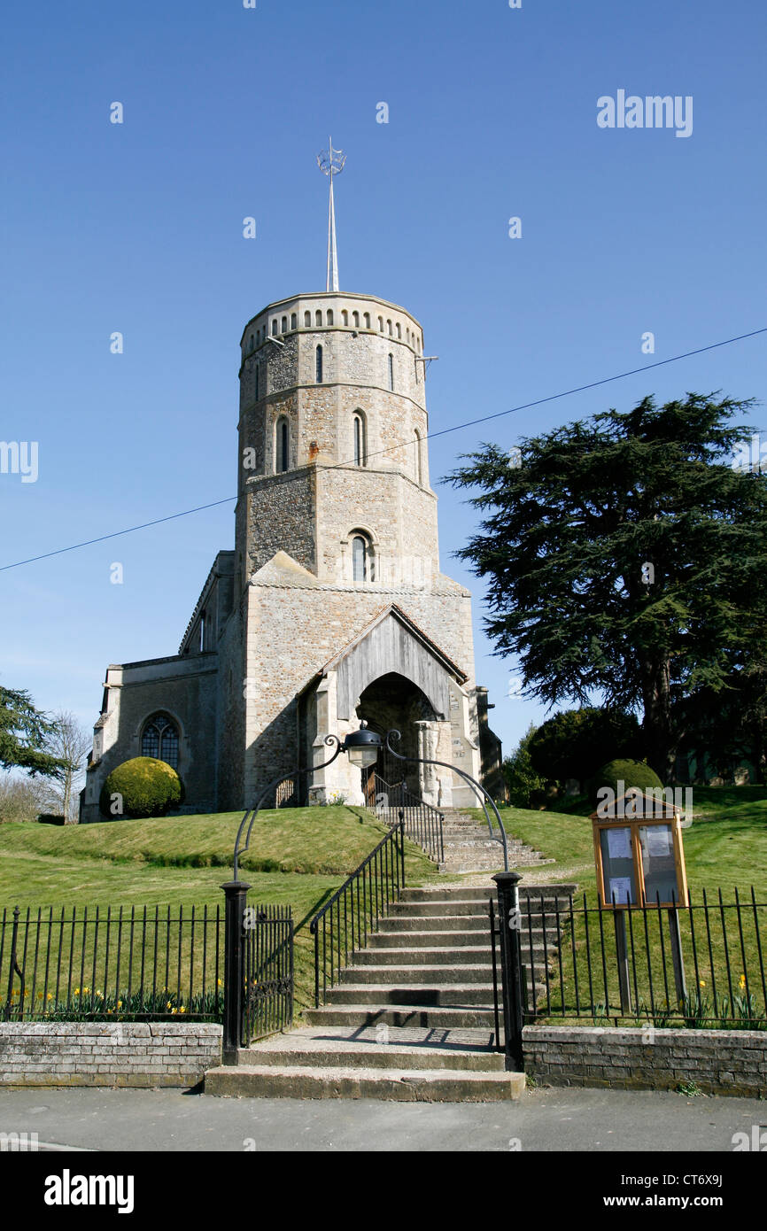 St Mary the Virgin church Swaffham Prior Cambridgeshire England UK Stock Photo