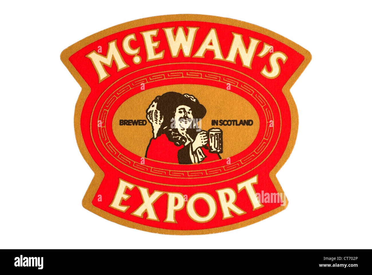 Beer Mat / drip mat - McEwan's Export Stock Photo - Alamy