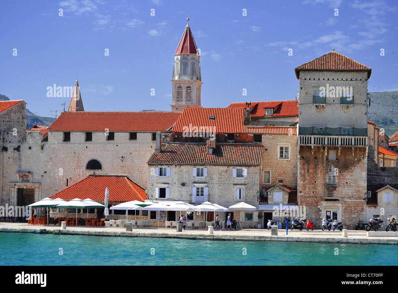The city of Trogir, Croatia Stock Photo