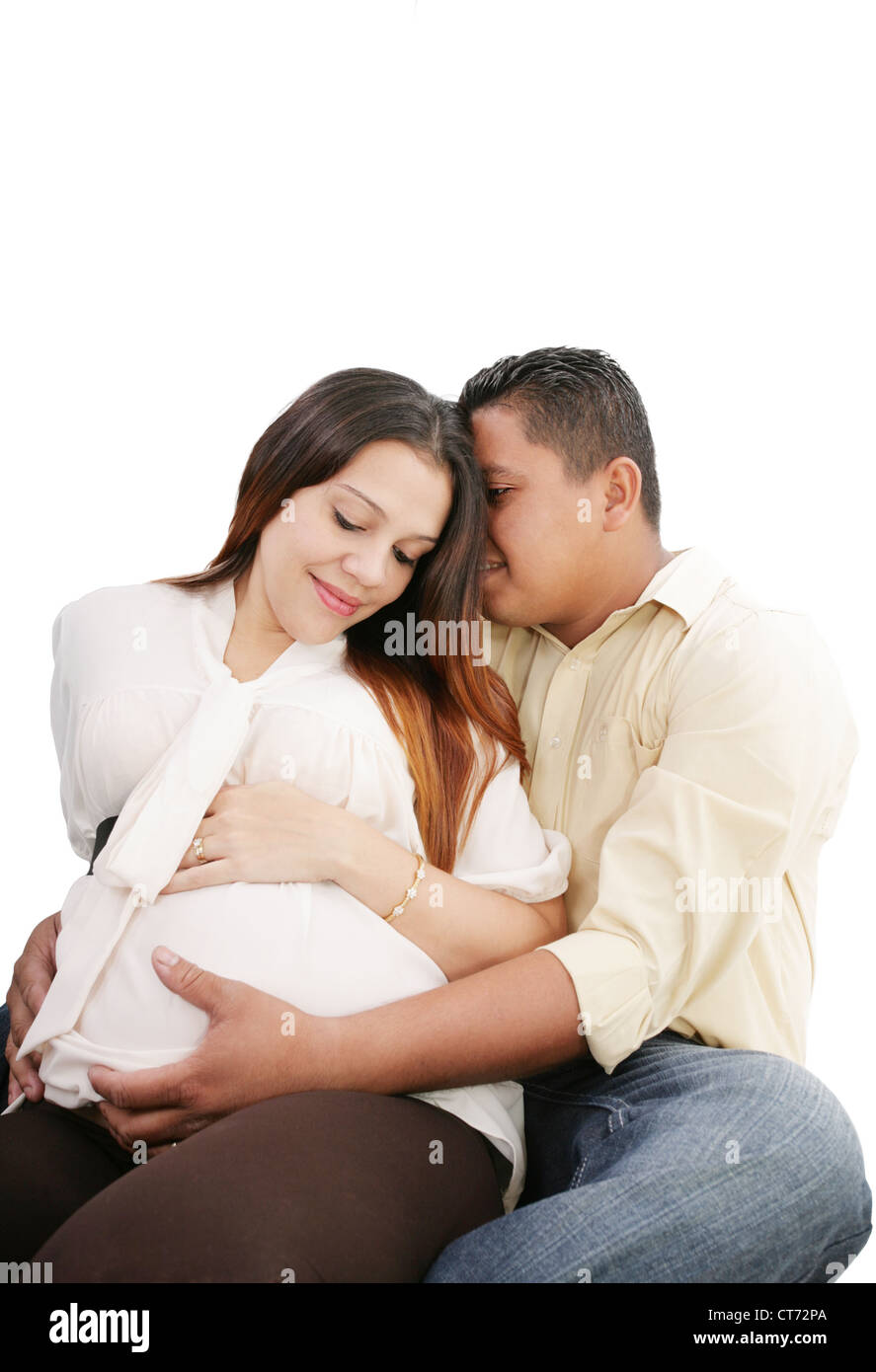 8 months pregnant hi-res stock photography and images - Alamy