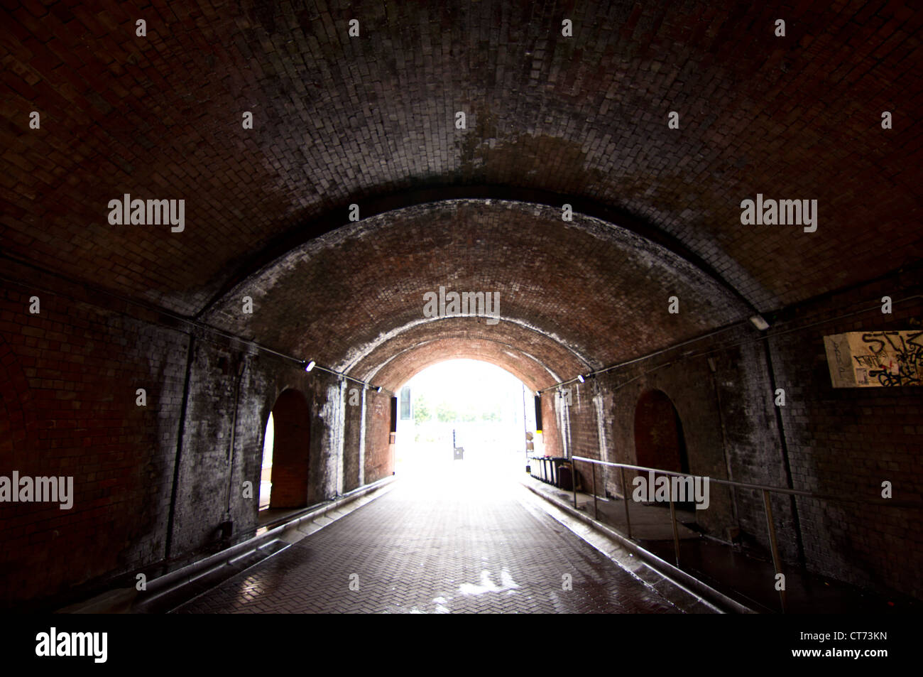 Tunnel in Leeds Stock Photo Alamy