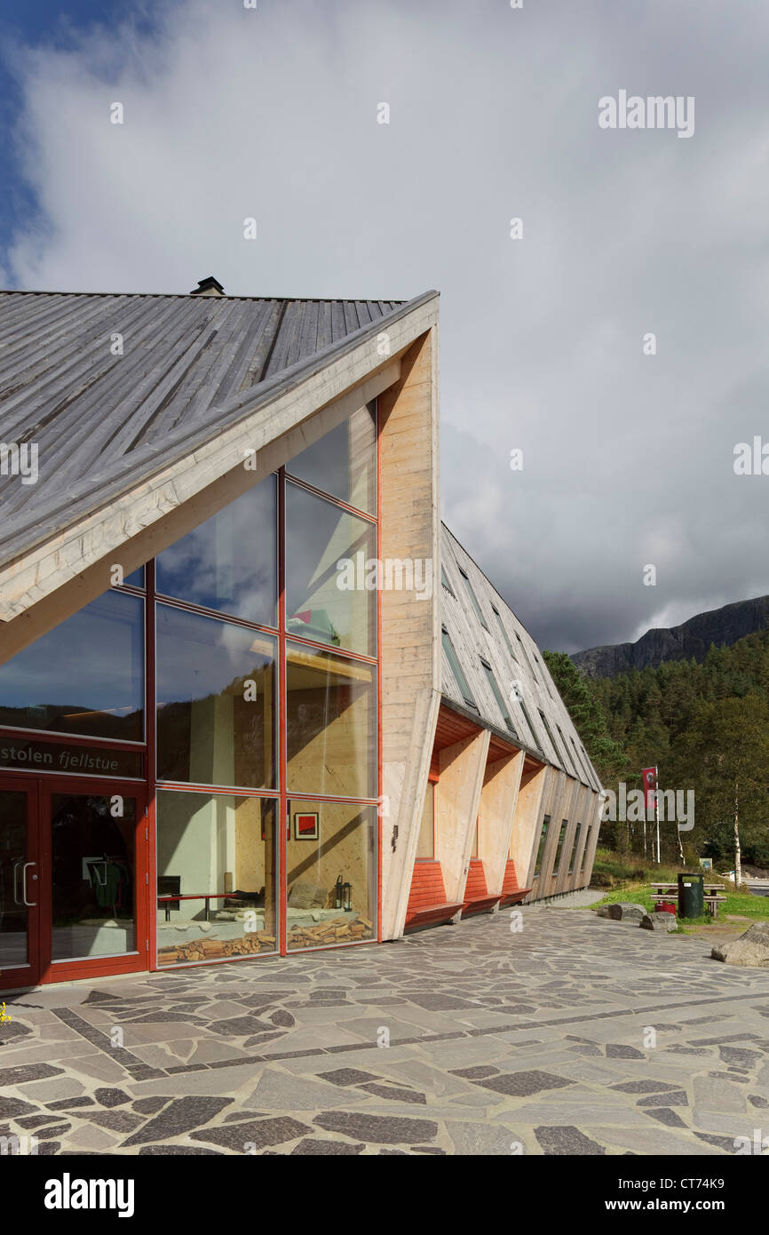 Preikestolen Mountain Lodge, Strand, Norway. Architect Helen & Hard