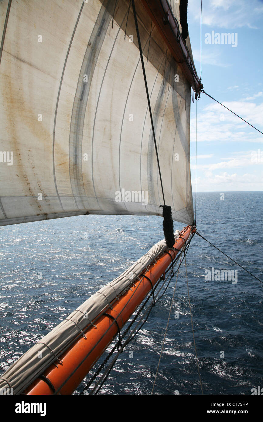 sails, vessel equipment Stock Photo Alamy
