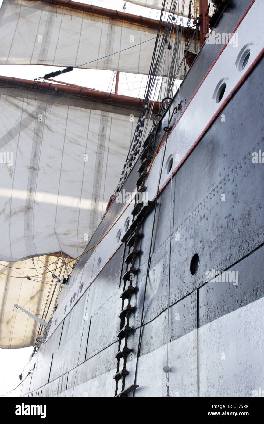 sails, vessel equipment Stock Photo Alamy