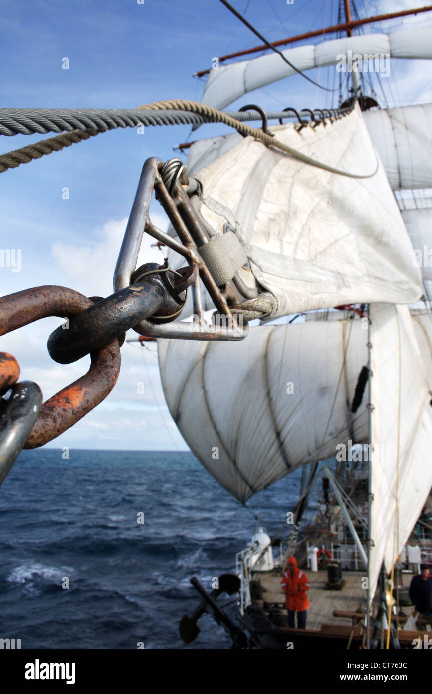 sails, vessel equipment Stock Photo Alamy