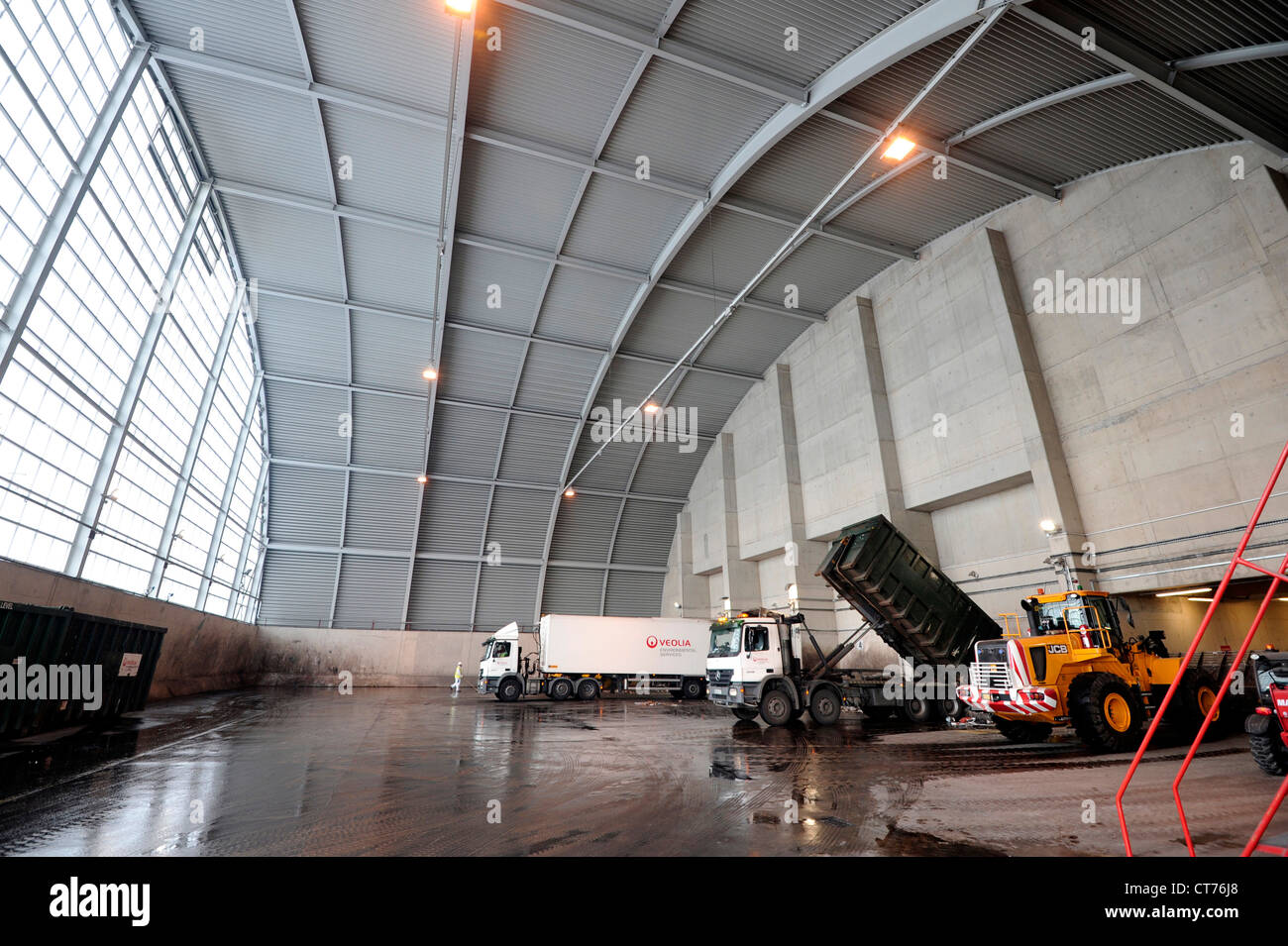 Waste incinerator, Newhaven, East Sussex Stock Photo