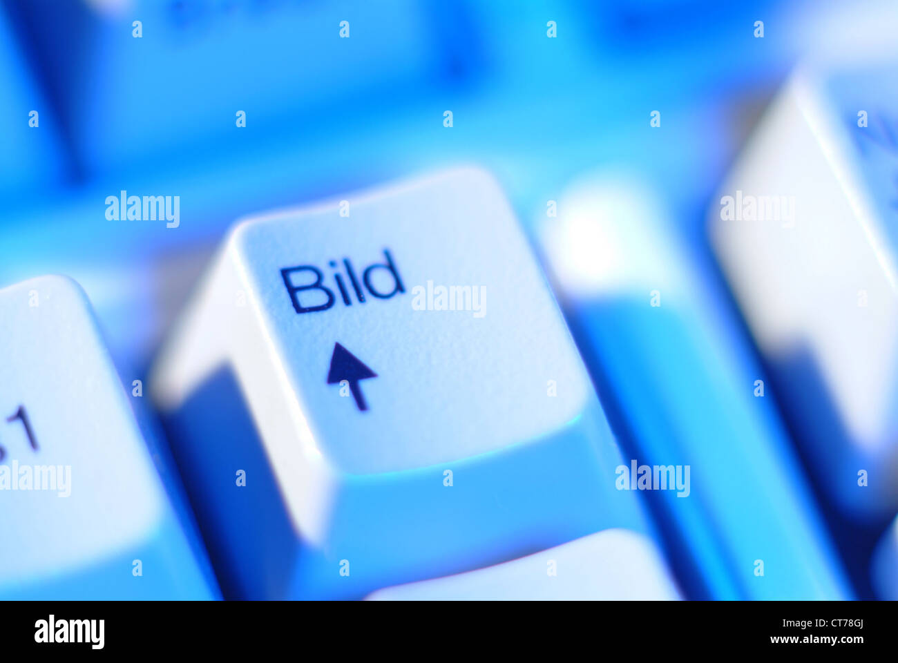 Key on a keyboard Stock Photo Alamy
