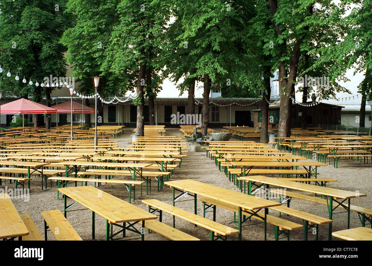 Prater Beer Garden In Prenzlauer Berg Berlin Stock Photo Alamy