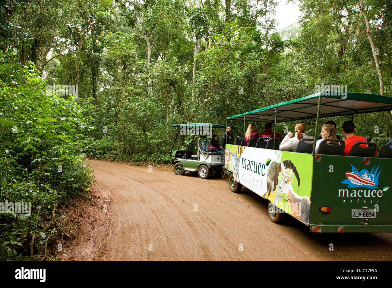 Macuco Safari tour Stock Photo