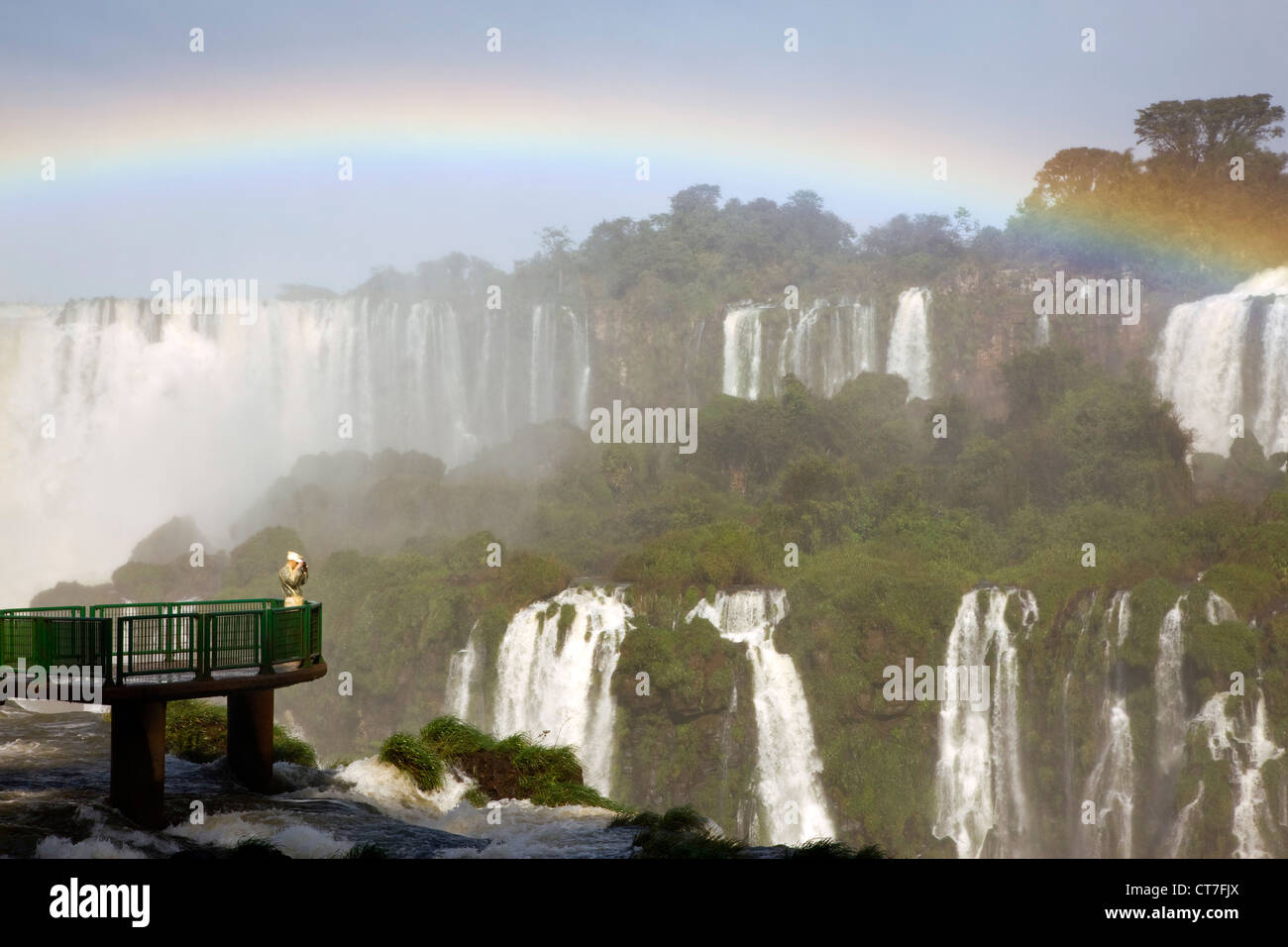 Iguacu Waterfalls Stock Photo
