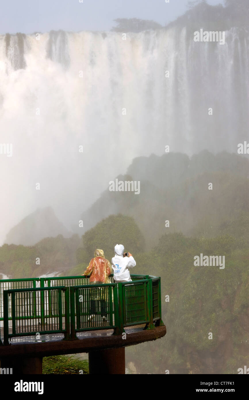 Iguacu Waterfalls Stock Photo