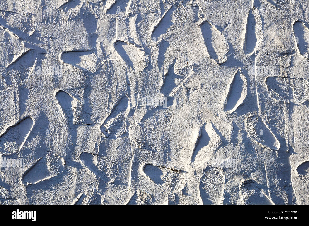 Textured whitewashed wall, Andalucia, Spain, Western Europe Stock Photo