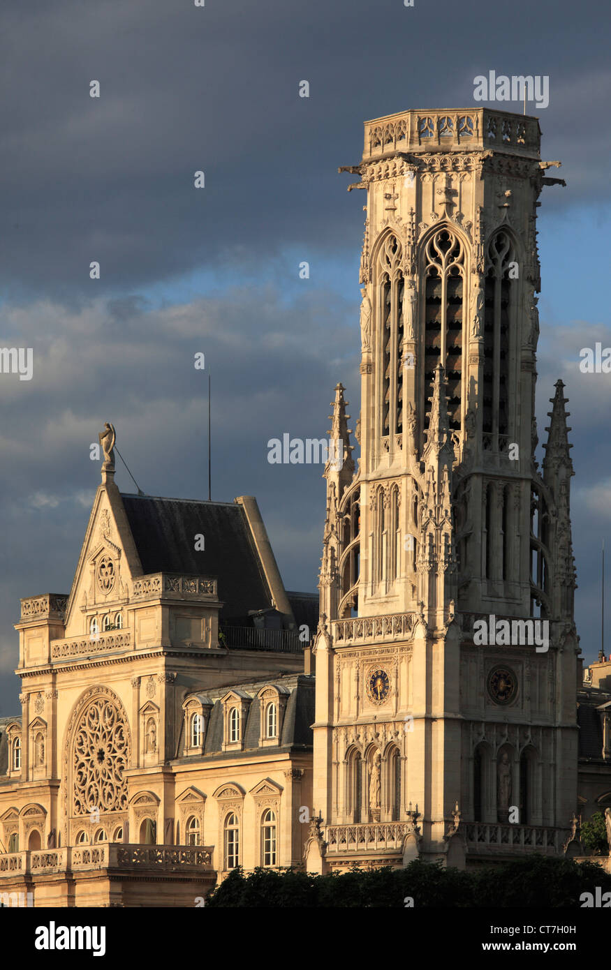 France, Paris, Église StGermainl'Auxerrois, church Stock Photo Alamy