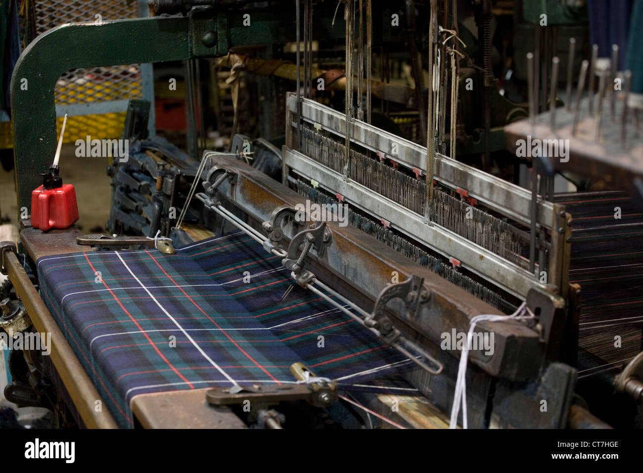 Tartan Weaving Mill, Castlehill Stock Photo Alamy