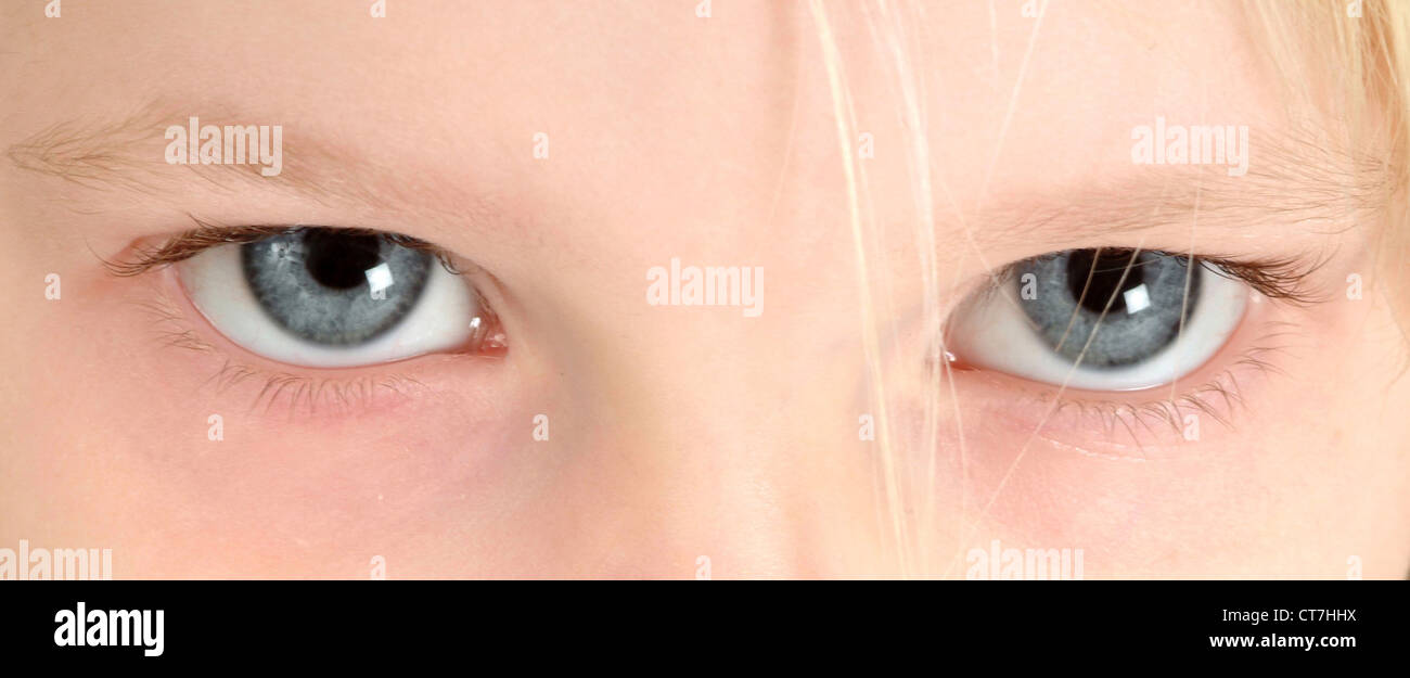 Children's Eyes Stock Photo Alamy