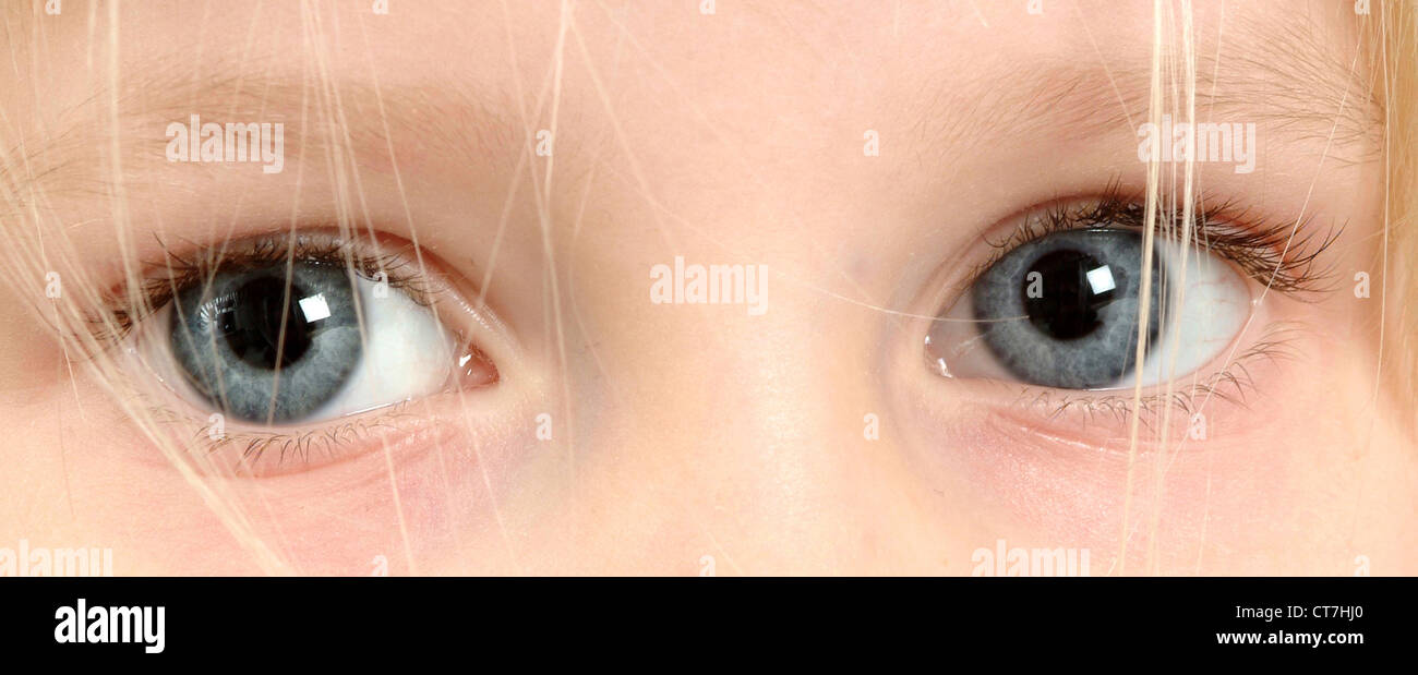 Children's Eyes Stock Photo - Alamy