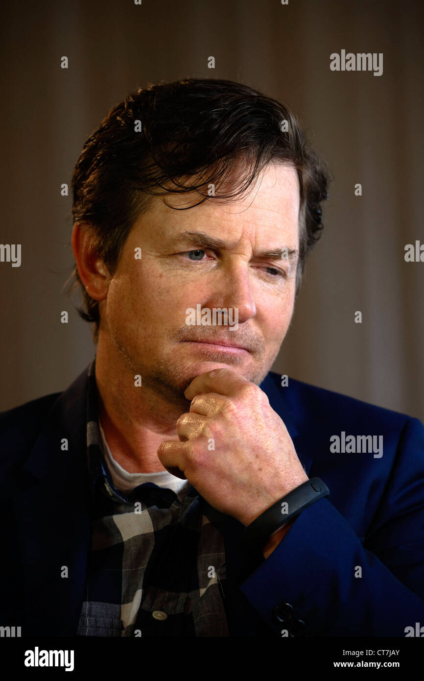 Actor and Parkinson's disease sufferer and activist Michael J. Fox