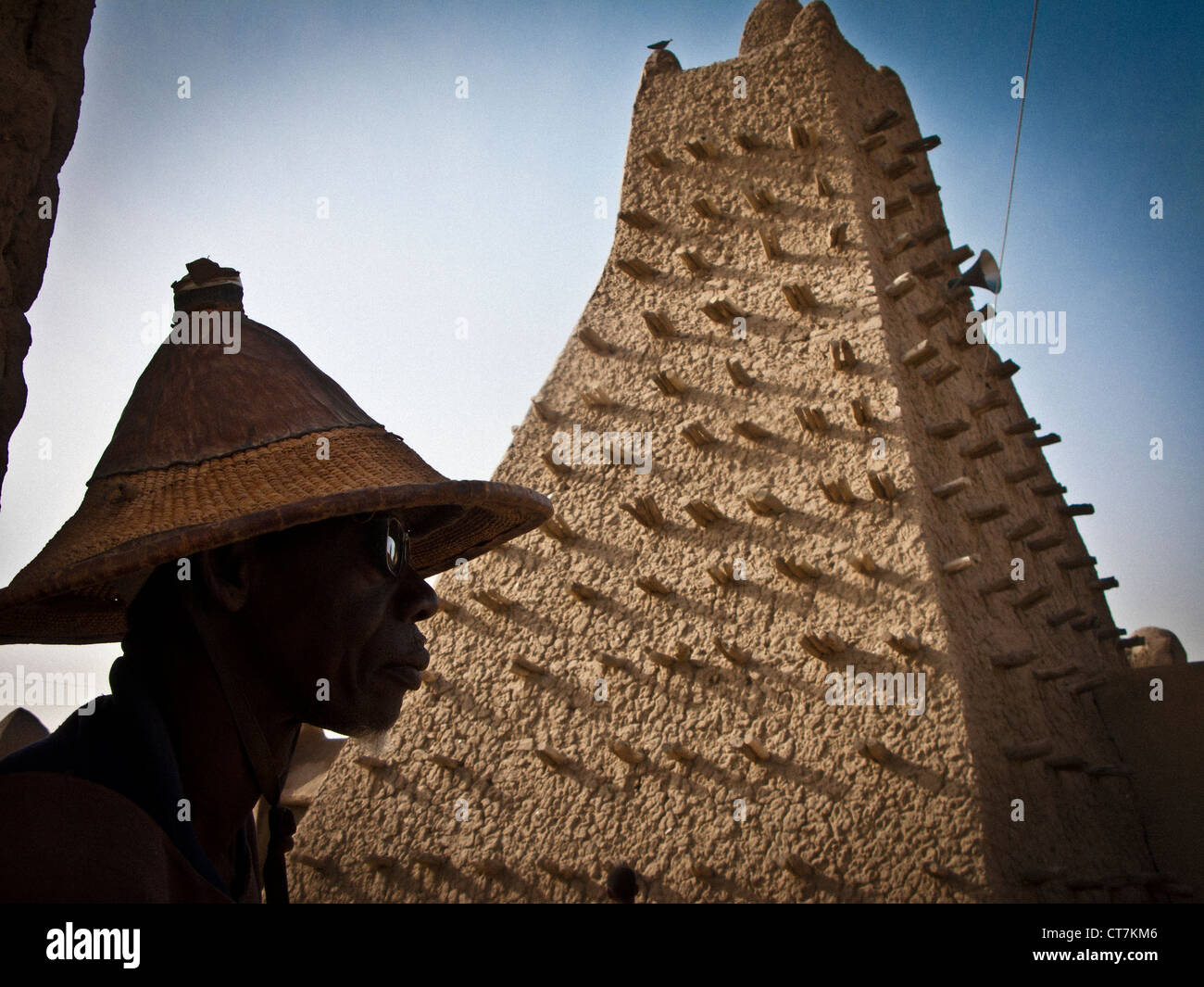 Sankore mosque.Built in 15th-16th centuries . Timbuktu city. Timbuktu region. Mali. Stock Photo