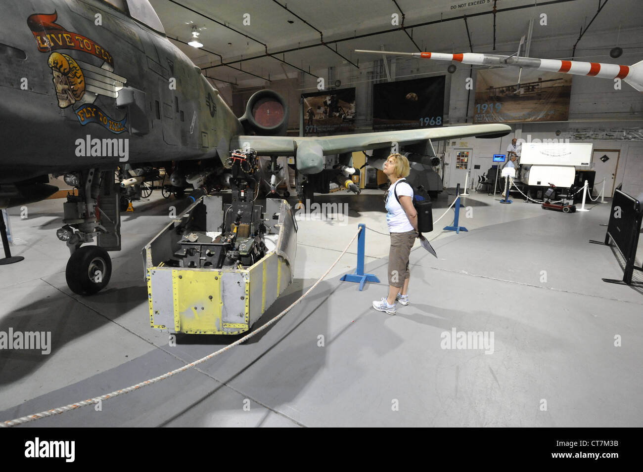 Cradle of Aviation Museum, Long Island, New York Stock Photo
