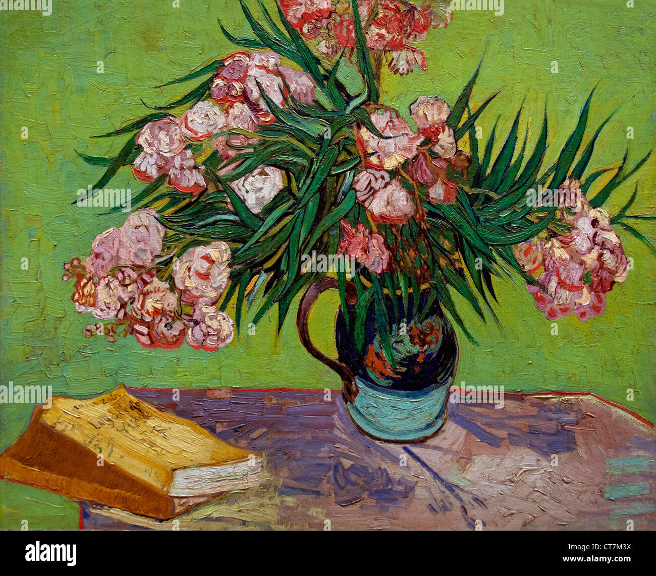 Oleanders 1888 Vincent van Gogh 1853–1890 Dutch Netherlands Stock Photo