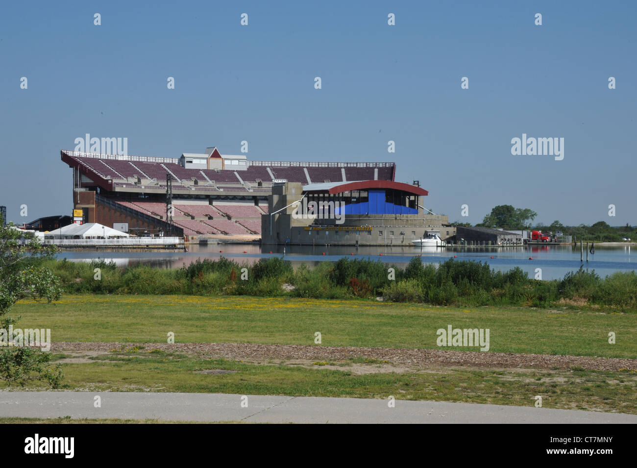 Nikon Jones Beach Theater Stock Photo Alamy