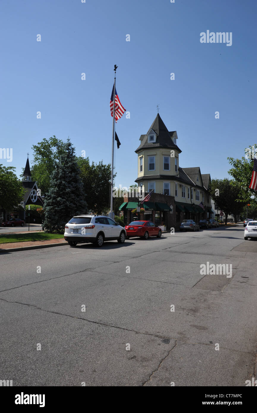 Amityville Town , New York Stock Photo Alamy