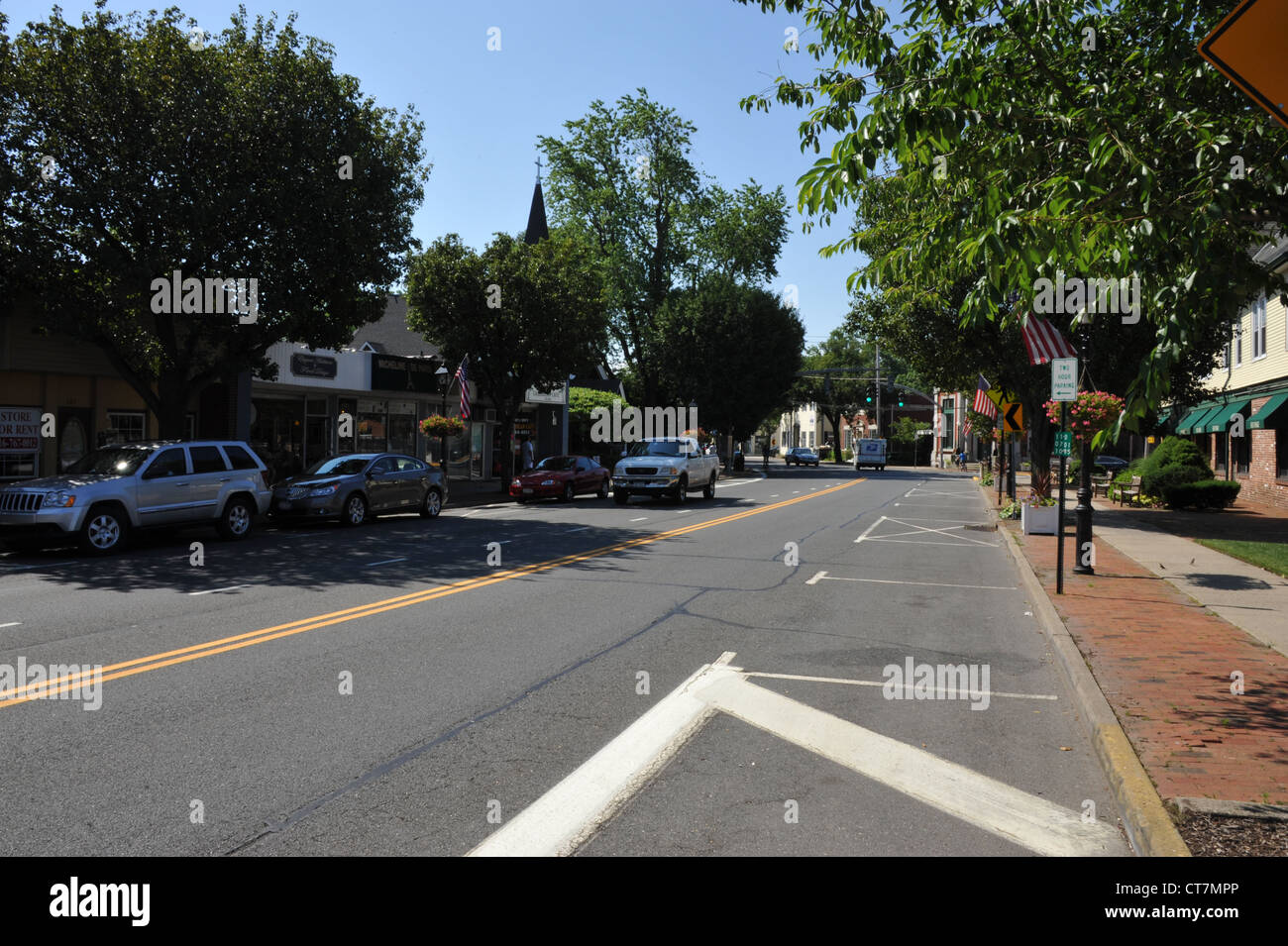 Amityville Town , New York Stock Photo Alamy