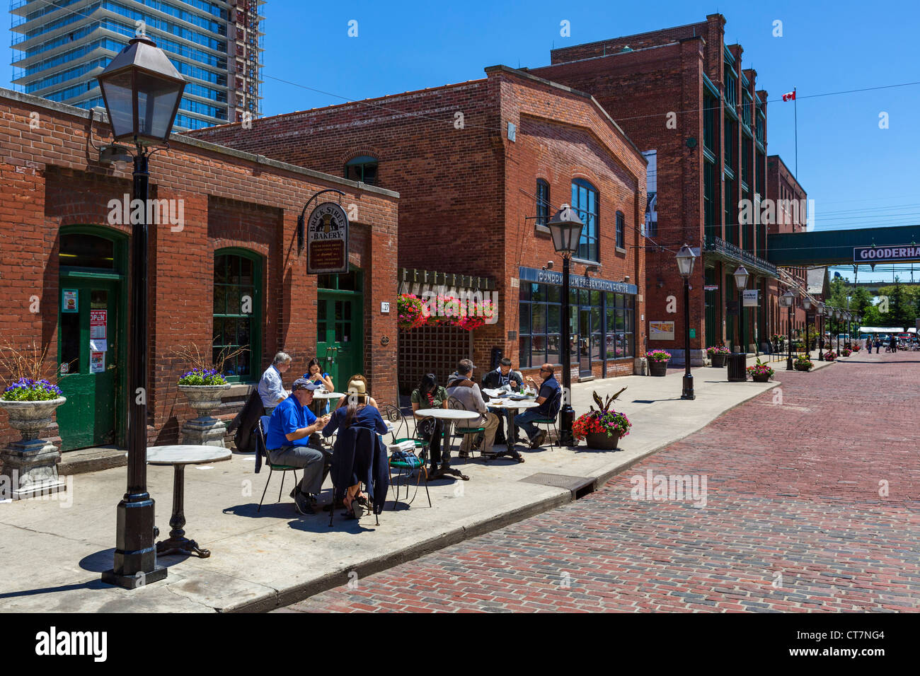 The Brick Street Bakery cafe in the Distillery District, Toronto