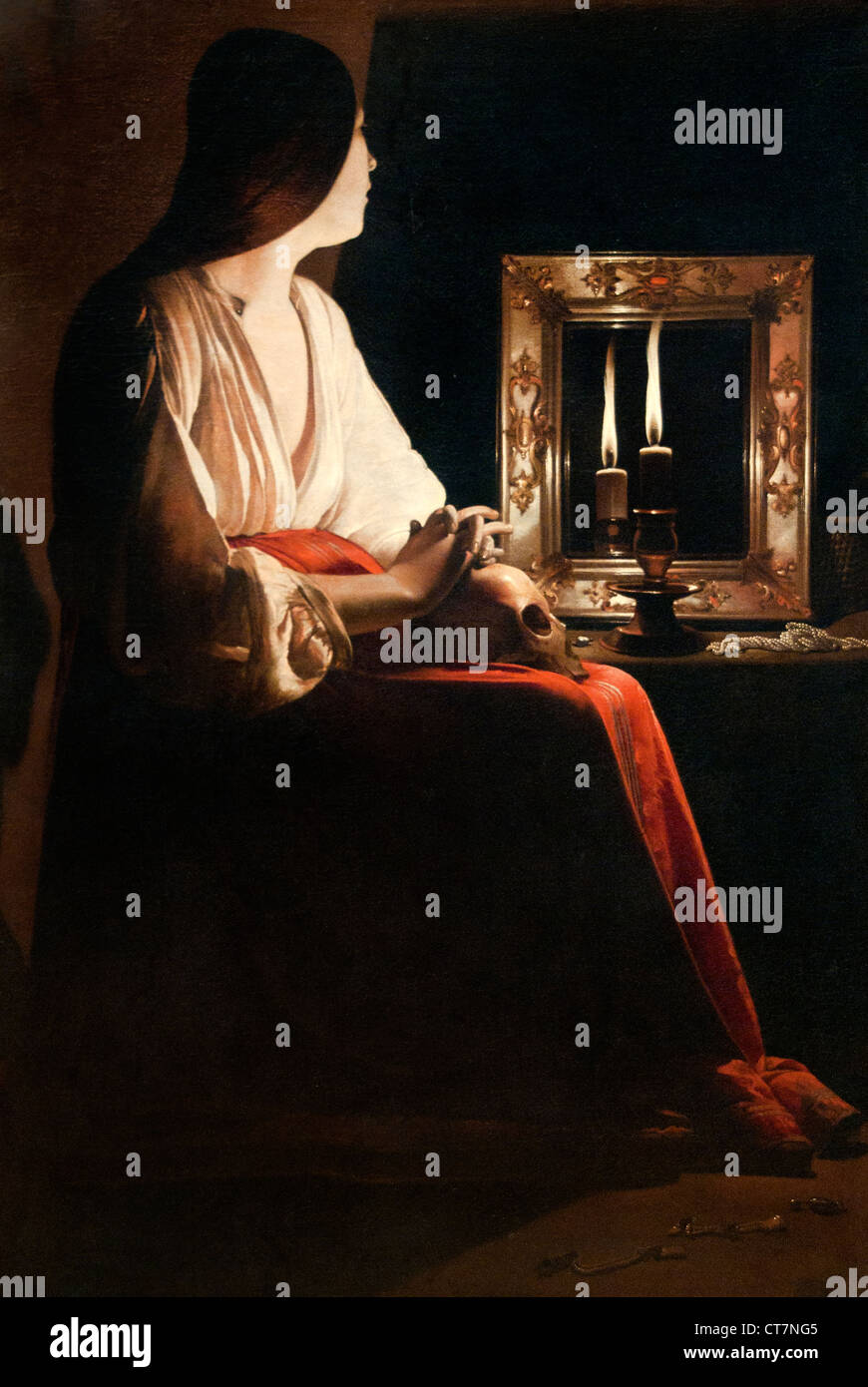 The penitent mary magdalen hi-res stock photography and images - Alamy