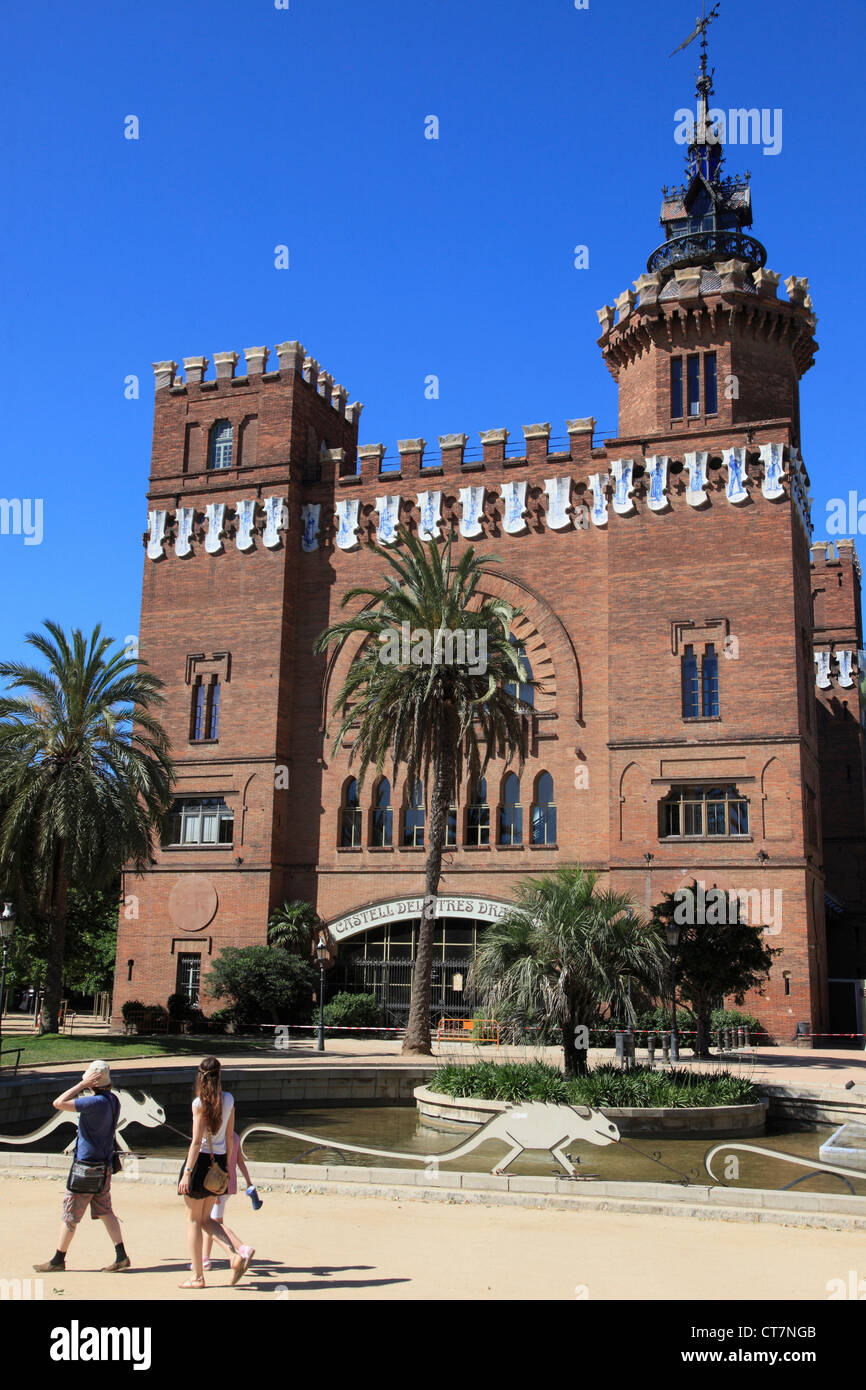 Spain, Catalonia, Barcelona, Museum of Natural Sciences, Stock Photo