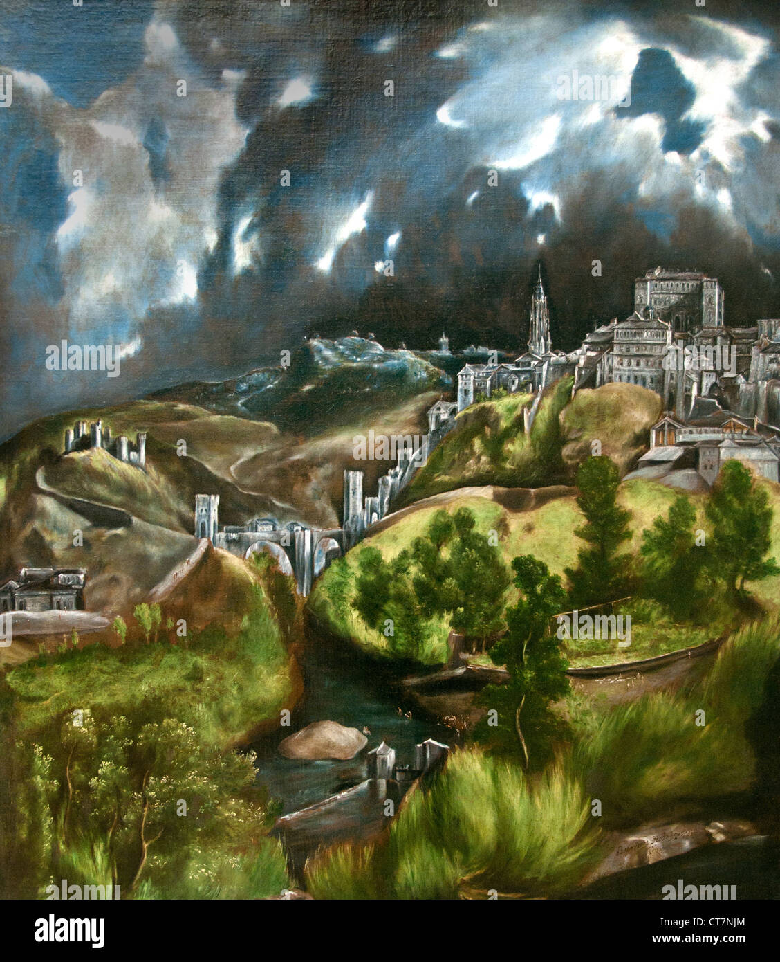 El greco and view of toledo hi-res stock photography and images - Alamy