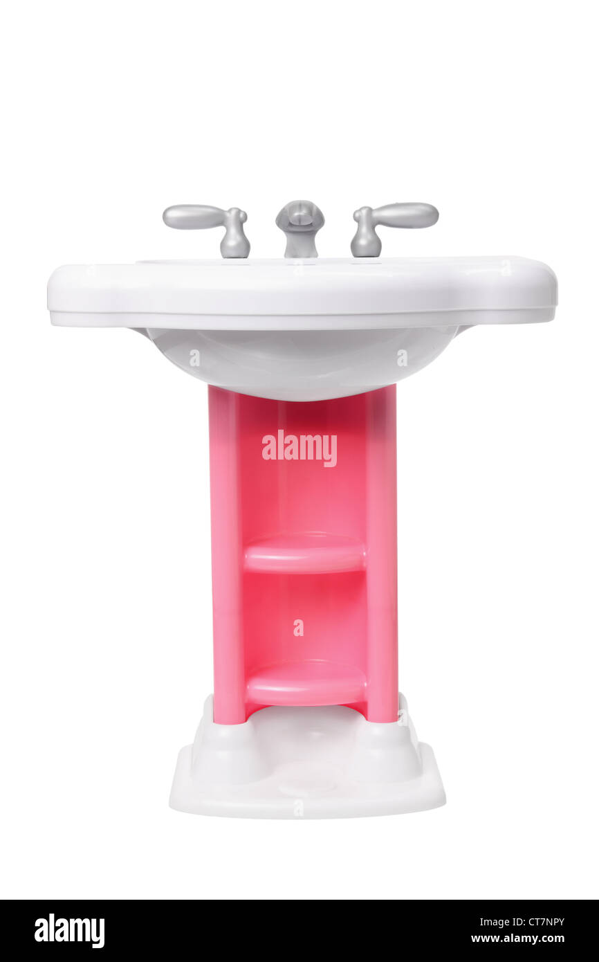 Toy Wash Basin Stock Photo