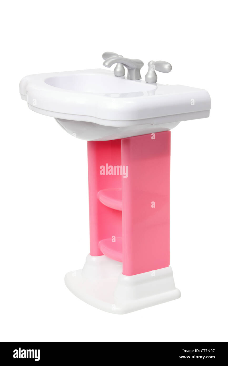 Toy Wash Basin Stock Photo
