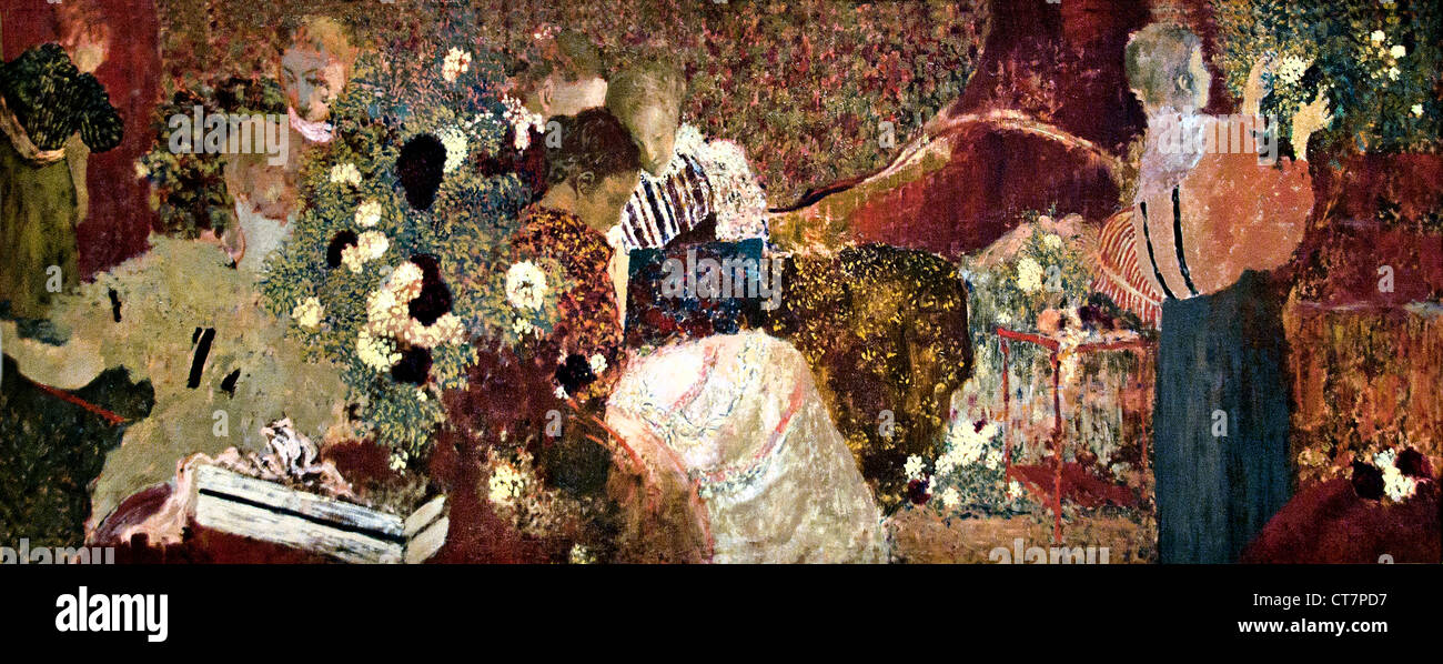 Edouard vuillard album painting art artist hi-res stock