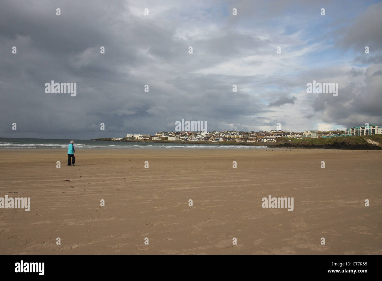 Portstewart Strand is a sandy, twomile long beach in Portstewart