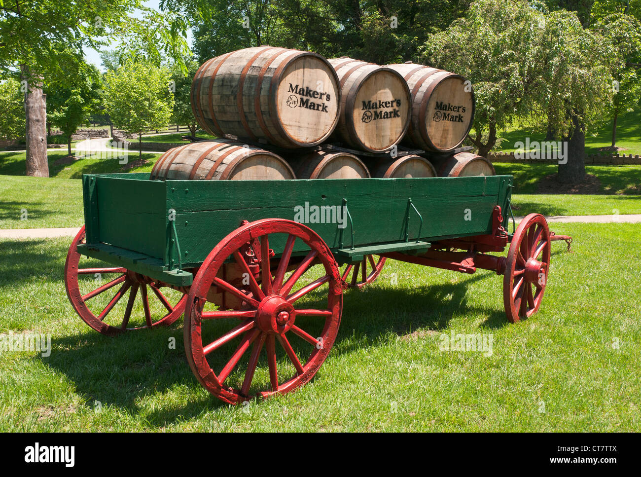 Kentucky, Loretto, Maker's Mark Distillery, bourbon whiskey distiller