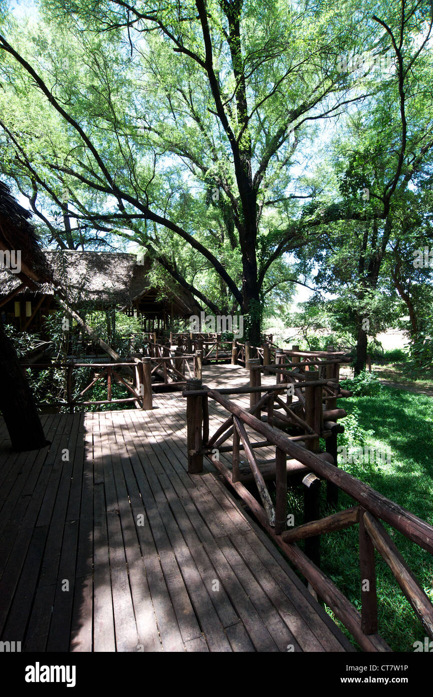 Restaurant in Kenya, Africa Stock Photo Alamy