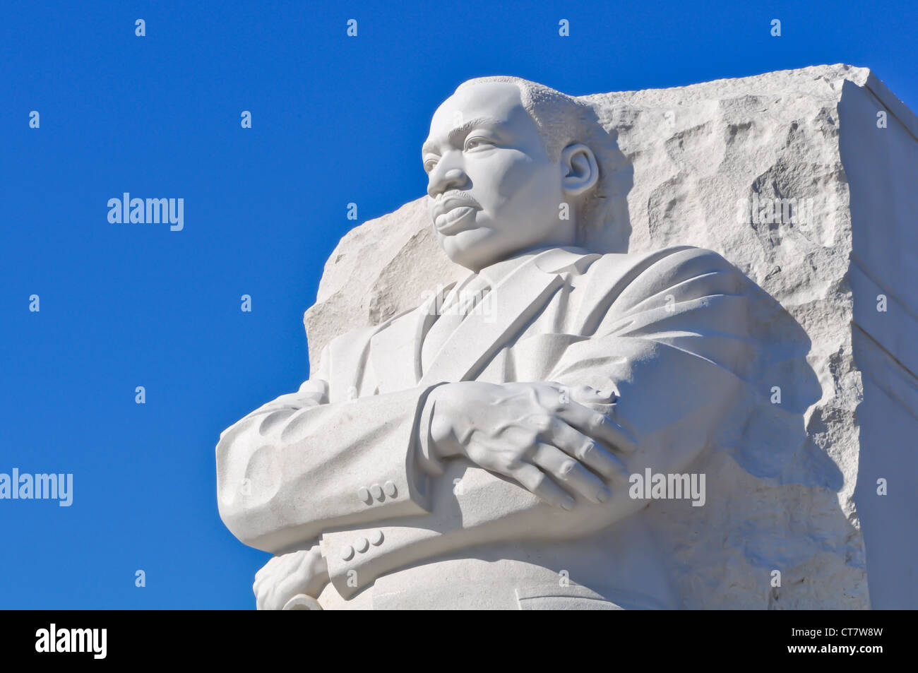 Martin Luther King Statue in Washington DC Stock Photo
