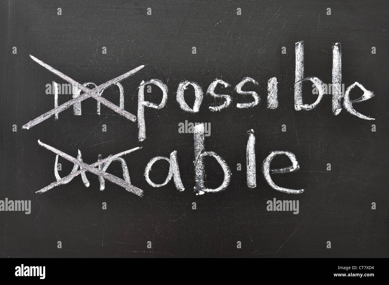 Positive thinking concept hi-res stock photography and images - Alamy