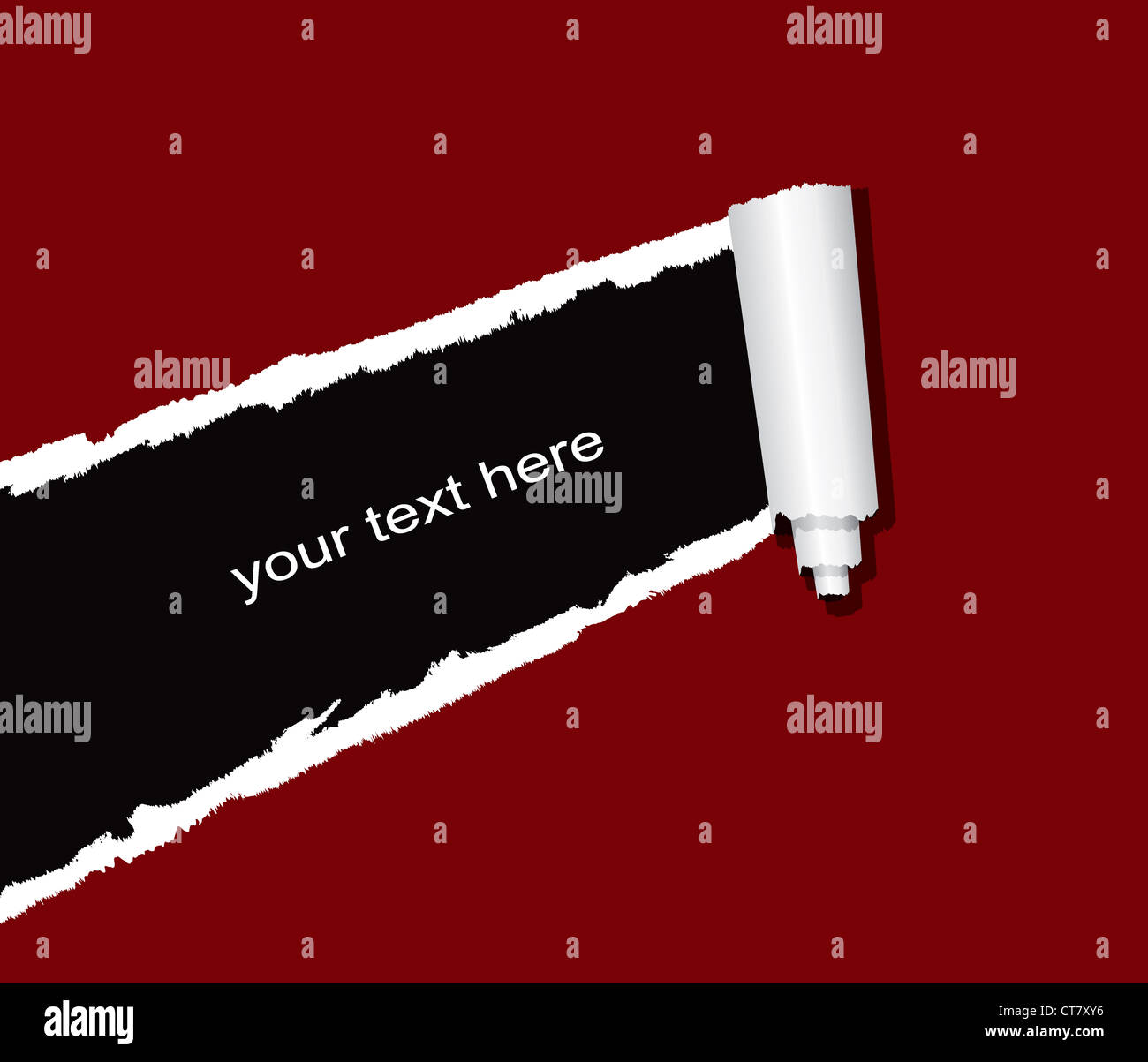 vector ripped paper Stock Photo - Alamy