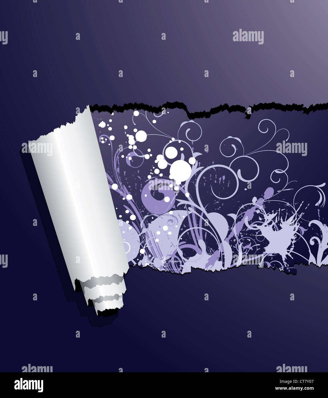 vector ripped paper Stock Photo - Alamy