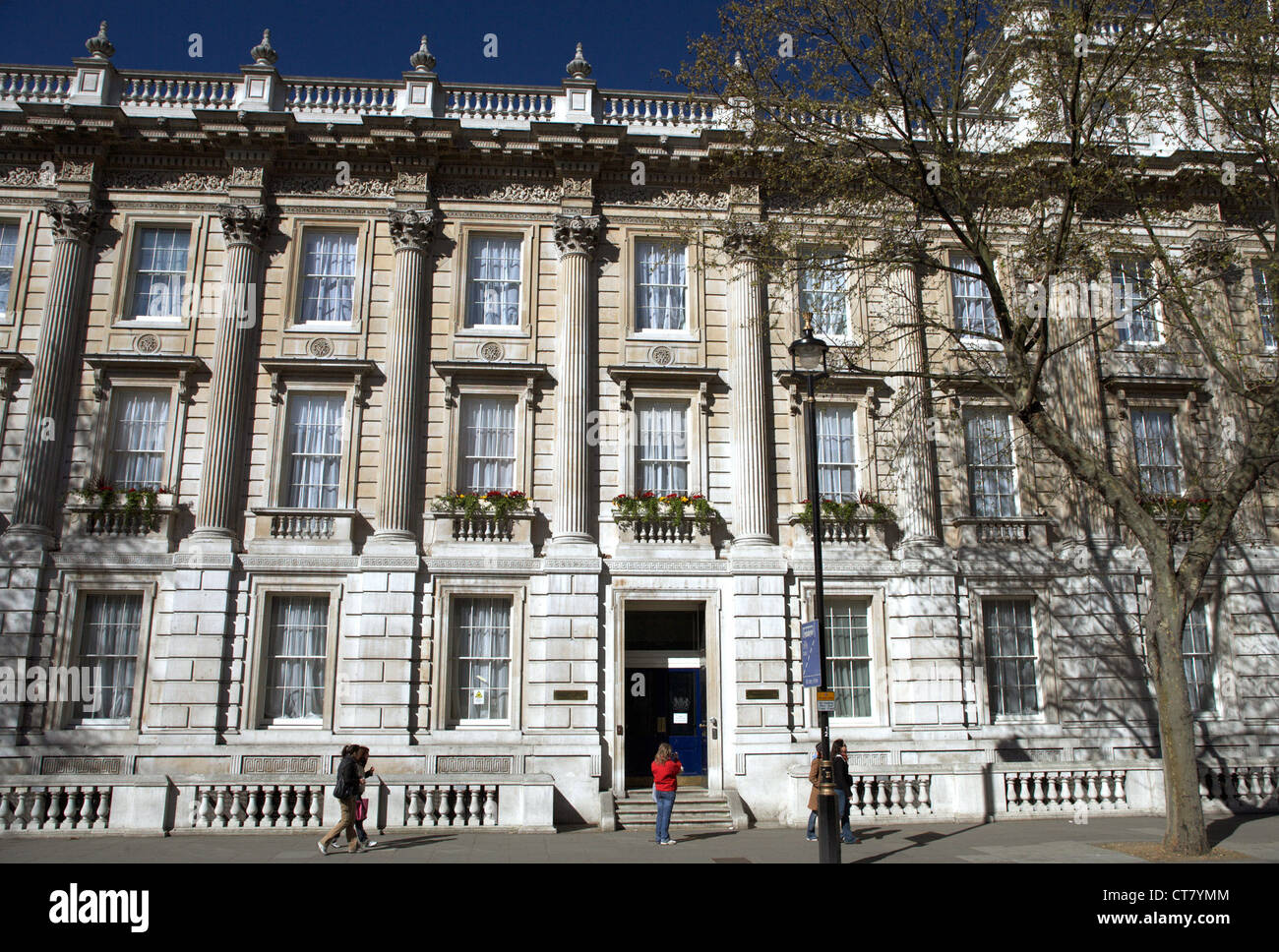 London - The Cabinet Office, the British Chancellor's Office Stock Photo