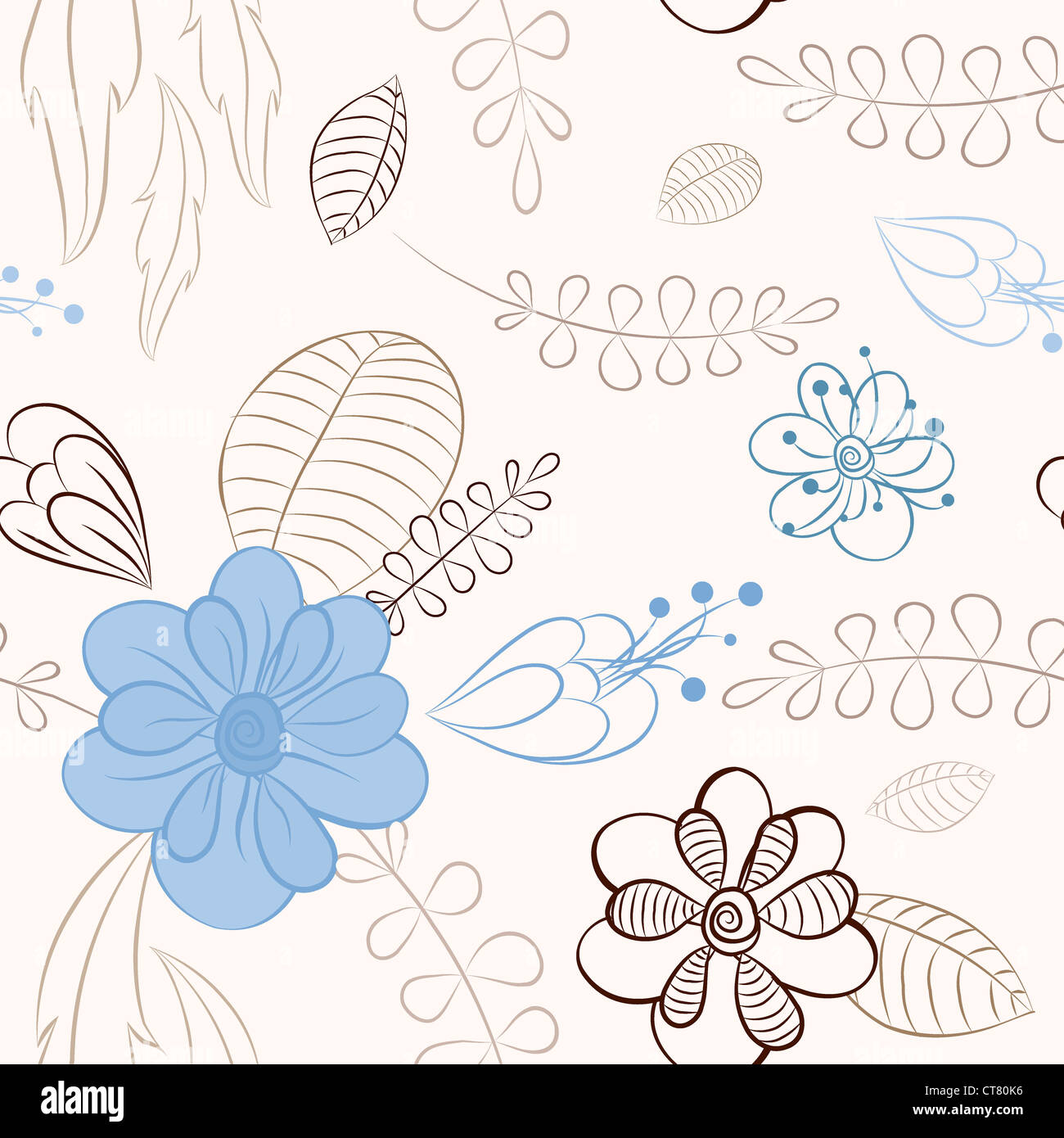 seamless floral background Stock Photo - Alamy