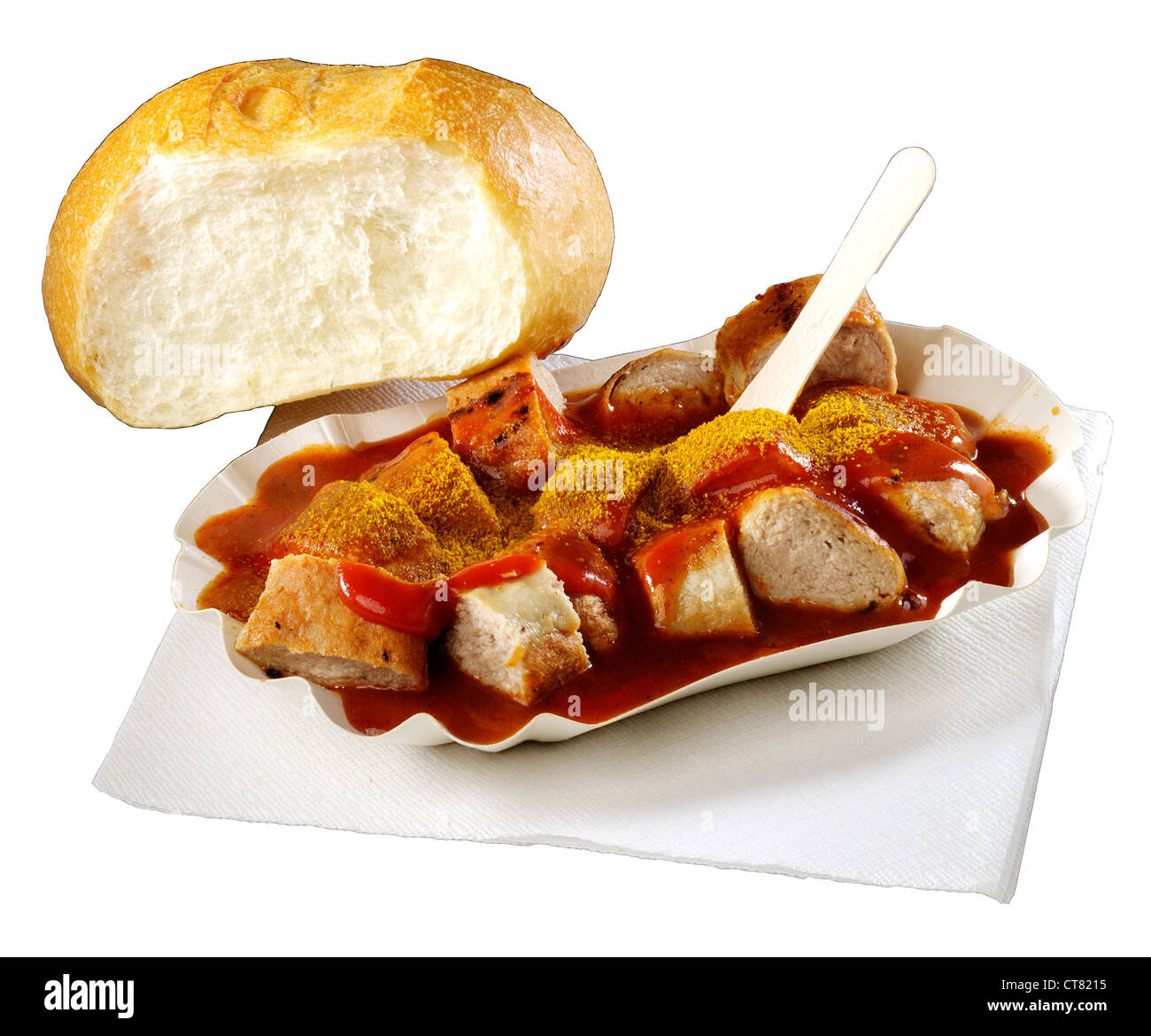 Currywurst sausage Cut Out Stock Images &amp; Pictures - Alamy