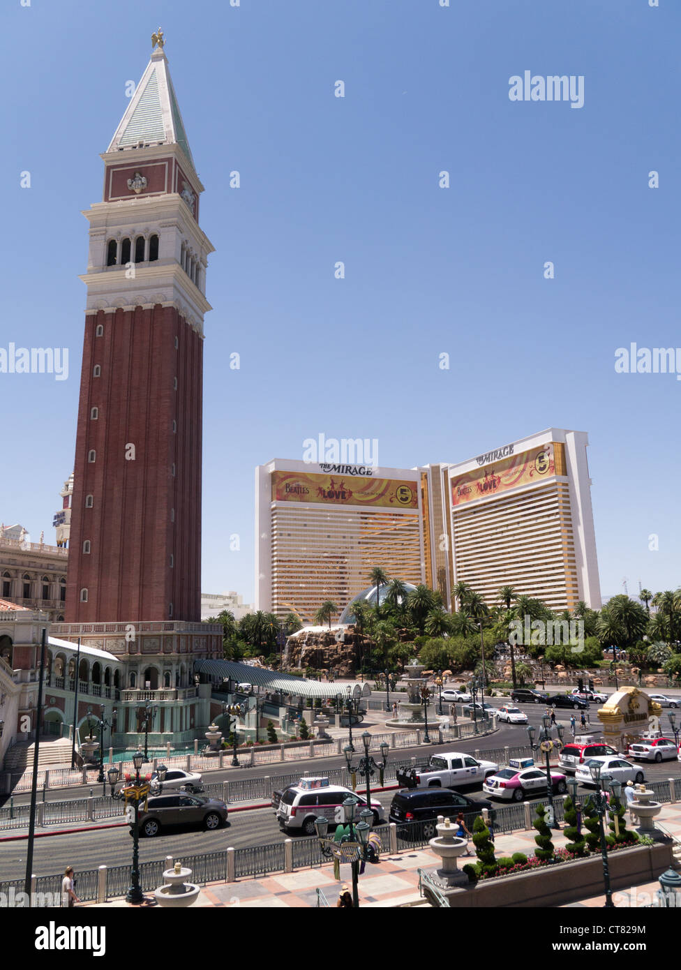Las vegas venetian mirage hi-res stock photography and images - Alamy