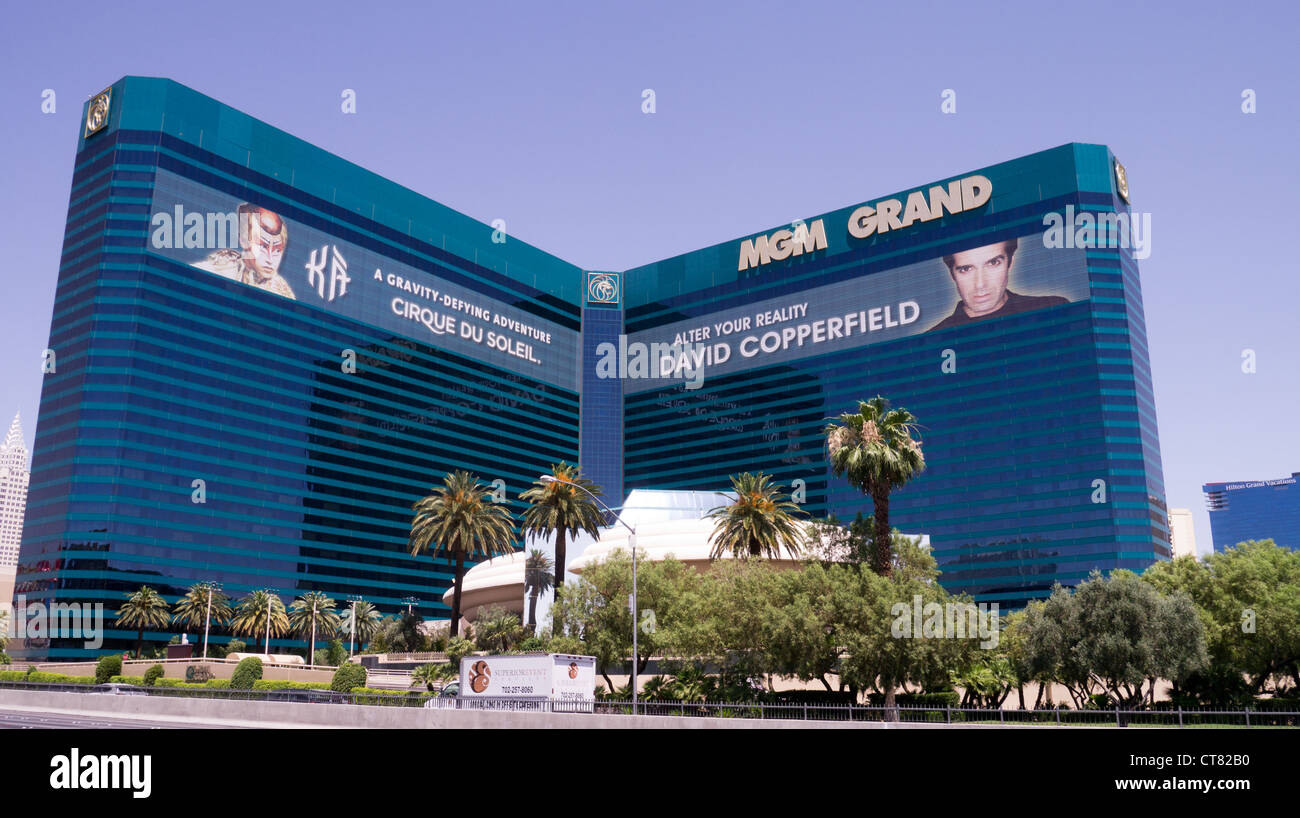 MGM Grand hotel in Las Vegas, Nevada, USA Stock Photo