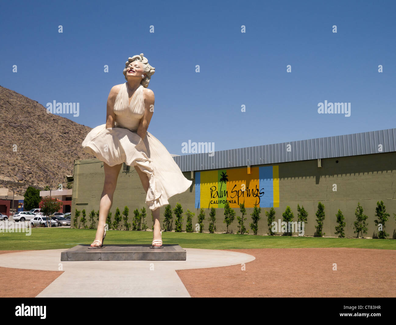 Getty Images Gallery - Marilyn Monroe at her home in Palm Springs,  California, during a photo shoot with Baron in 1954. Continuing our  #Modernismweek appreciation, our next Palm Springs stop is the